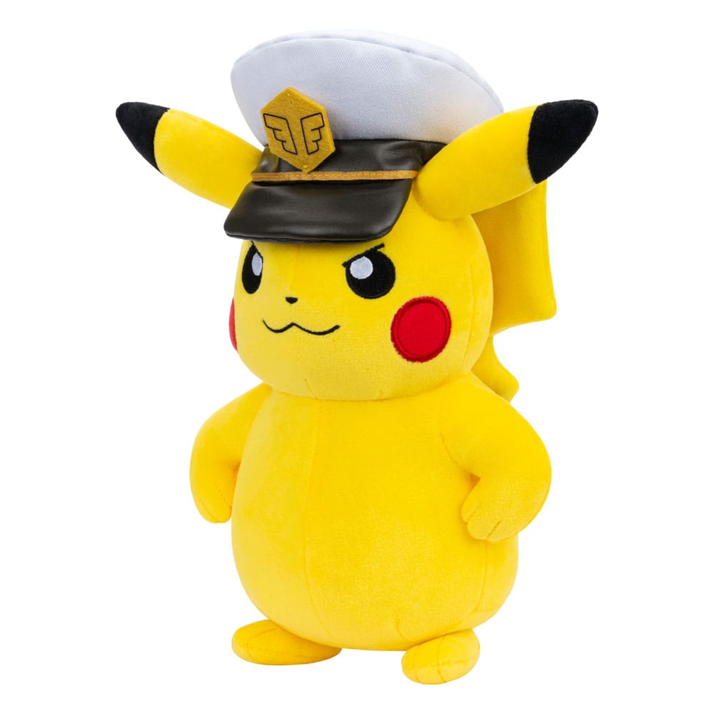 Pokémon Plush Figure Captain Pikachu Jazwares