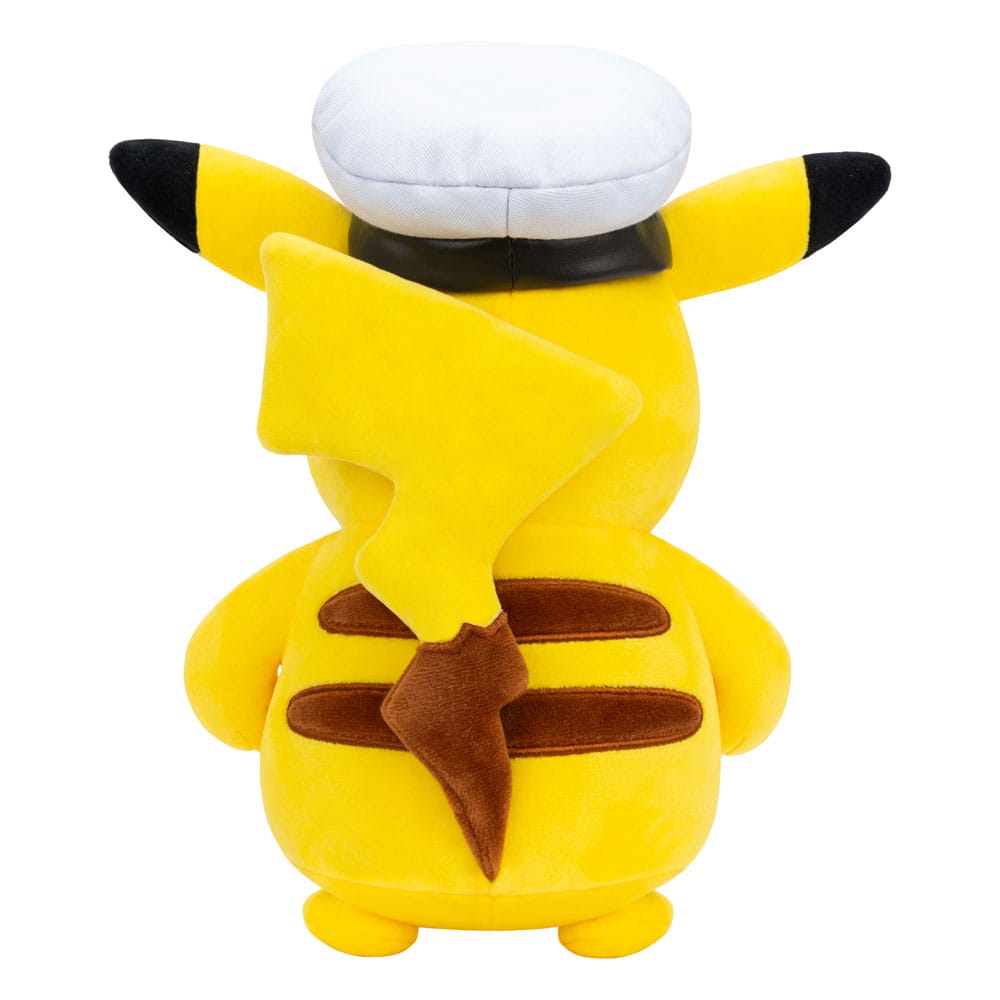 Pokémon Plush Figure Captain Pikachu Jazwares