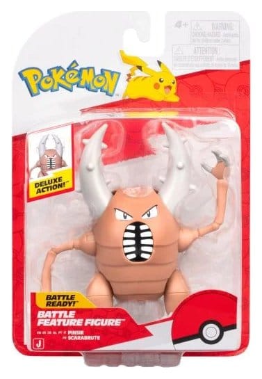 Pokémon Battle Feature Figure Action Figure Pinsir Jazwares