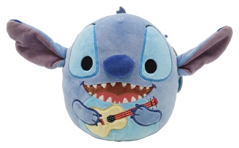 Lilo & Stitch Squishmallow Plush Figure Stitch With Guitar Jazwares