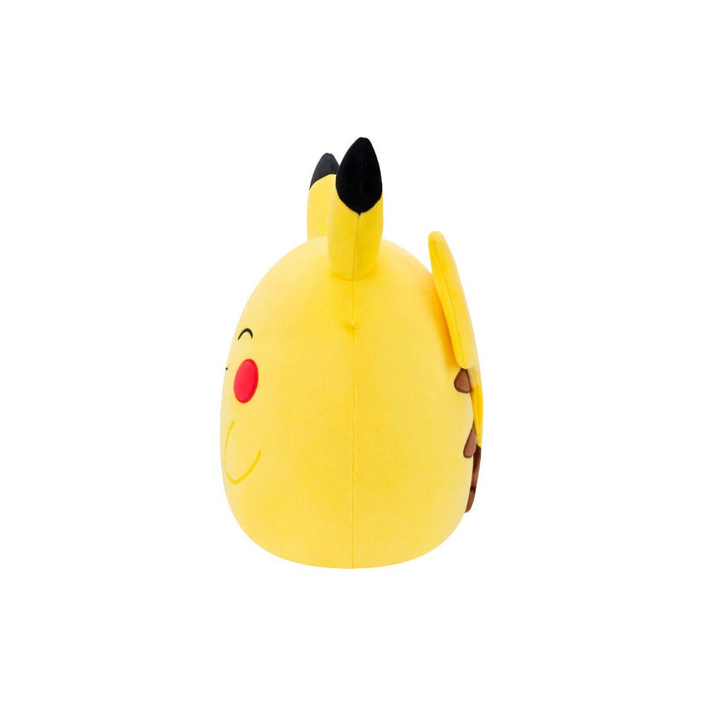 Pokémon Squishmallows Plush Figure Happy Pikachu Jazwares
