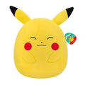 Pokémon Squishmallows Plush Figure Happy Pikachu Jazwares