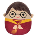 Squishmallows Plush Figure Harry Potter in Quidditch Robe Jazwares