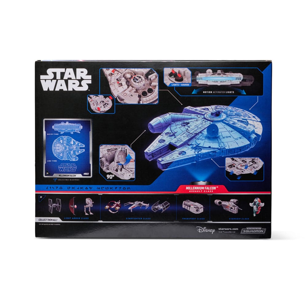 Star Wars Feature Vehicle with Figure Millennium Falcon Jazwares