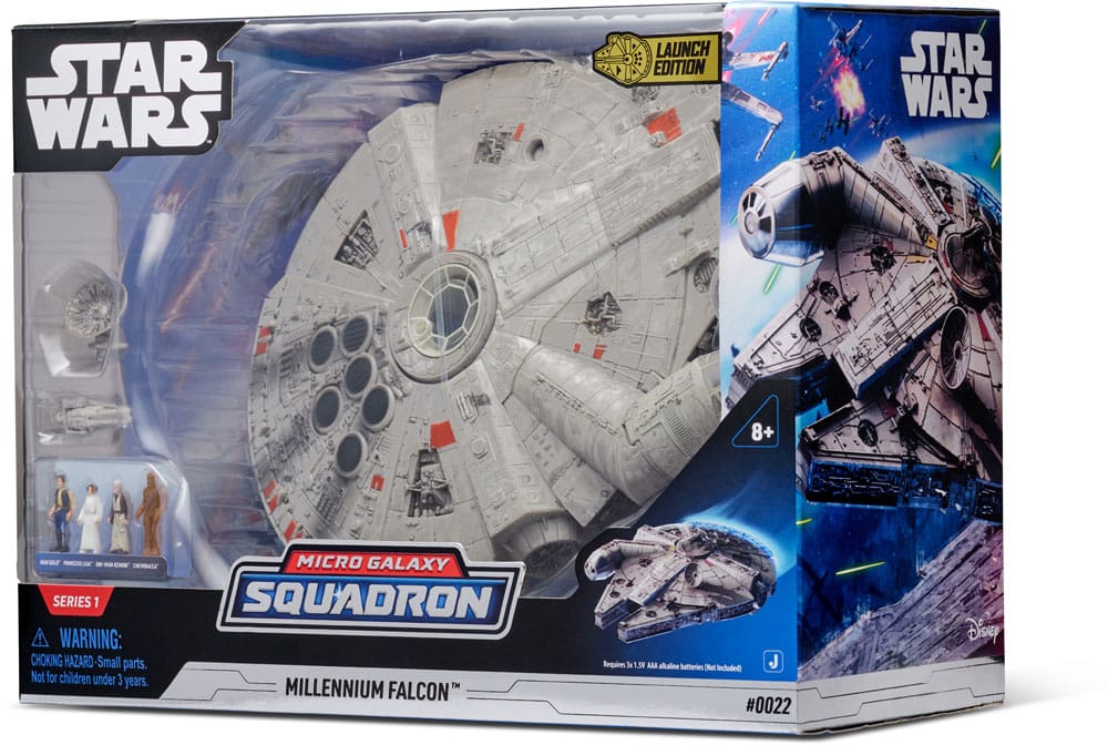 Star Wars Feature Vehicle with Figure Millennium Falcon Jazwares