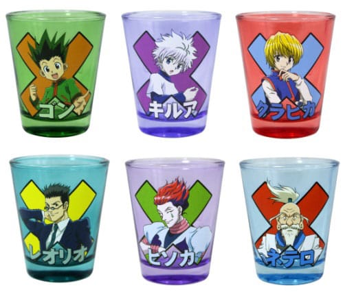 Hunter x Hunter Shot Glasses Blind Box 12 59 ml Just Funky