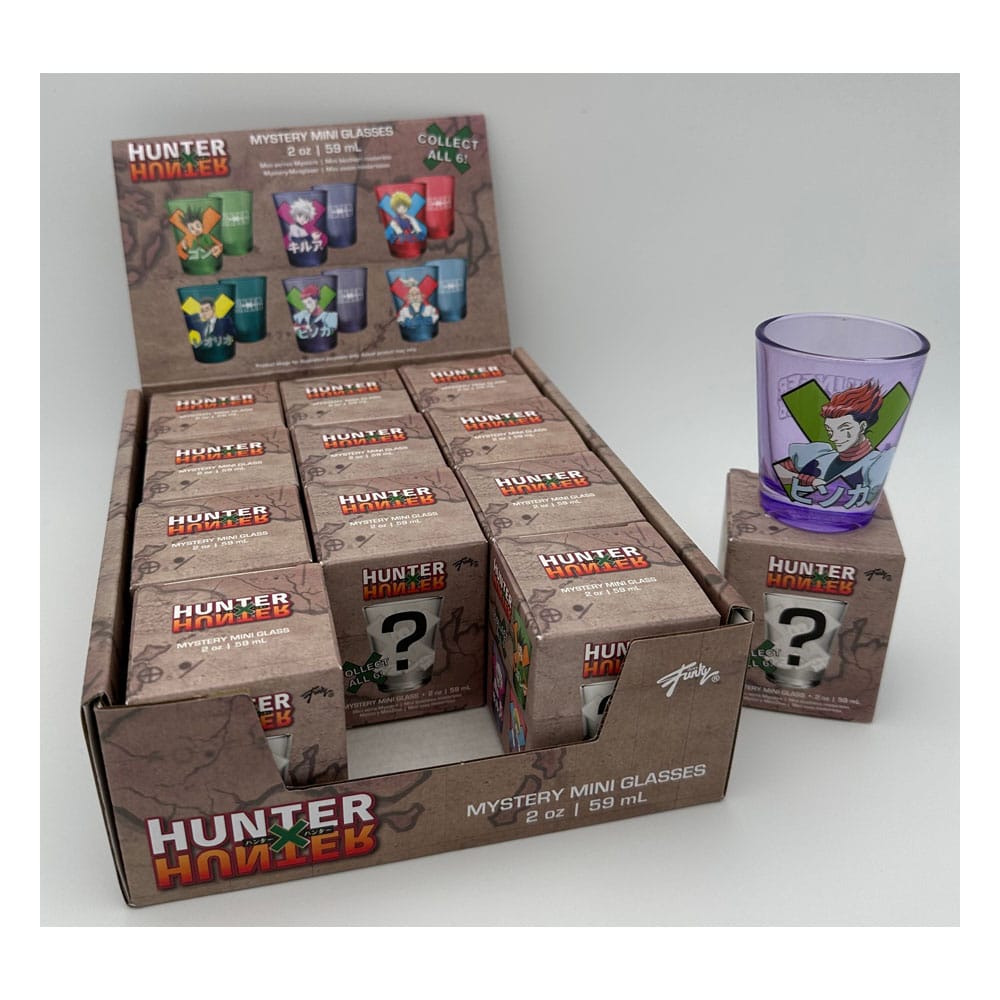 Hunter x Hunter Shot Glasses Blind Box 12 59 ml Just Funky