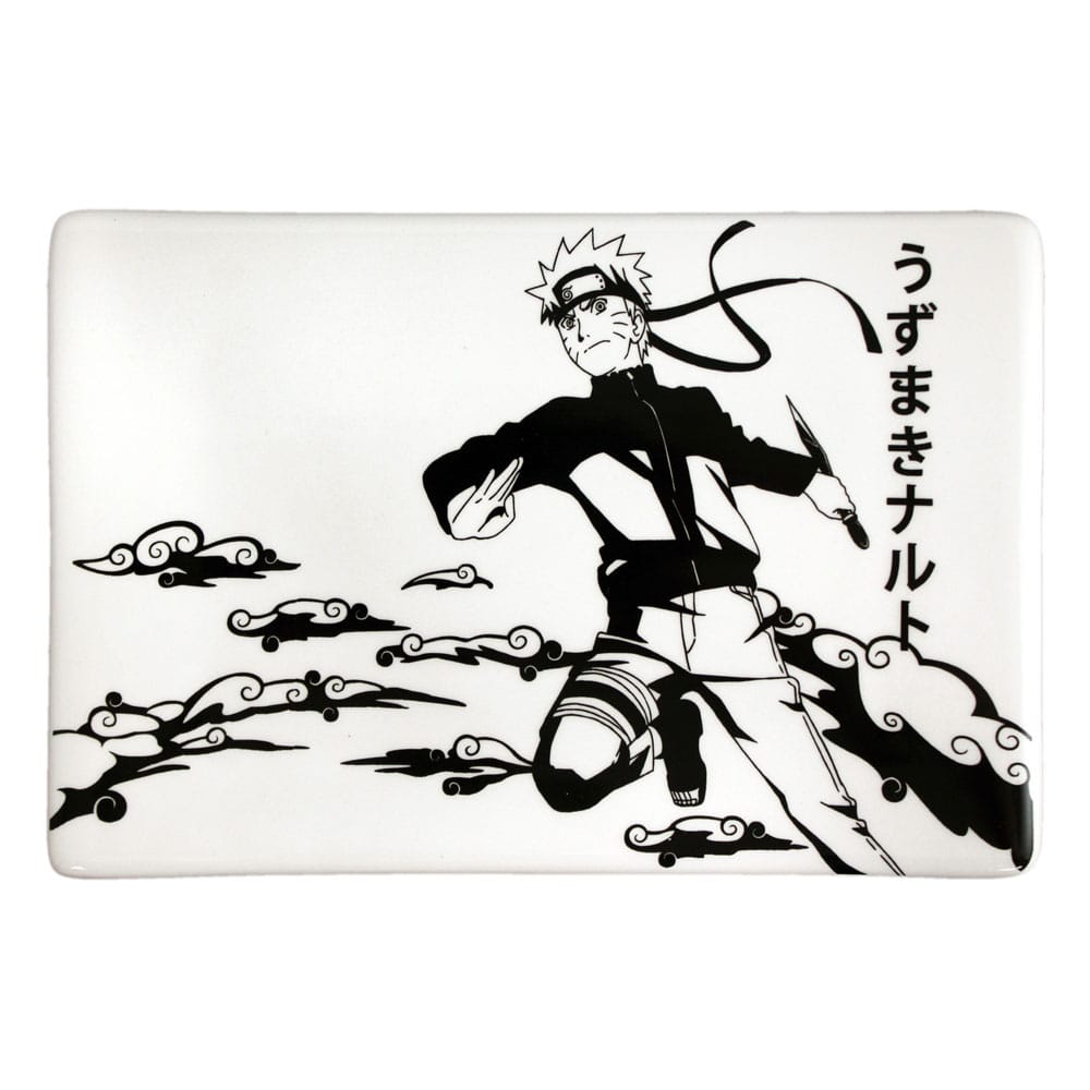 Naruto Shippuden Ceramic Sushi Set with Chopsticks Naruto Just Funky