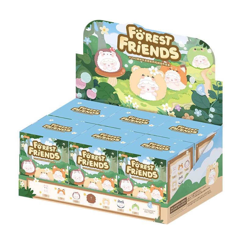 Yumo Forest Friends Series Blind Box figure Display 6 Jotoys