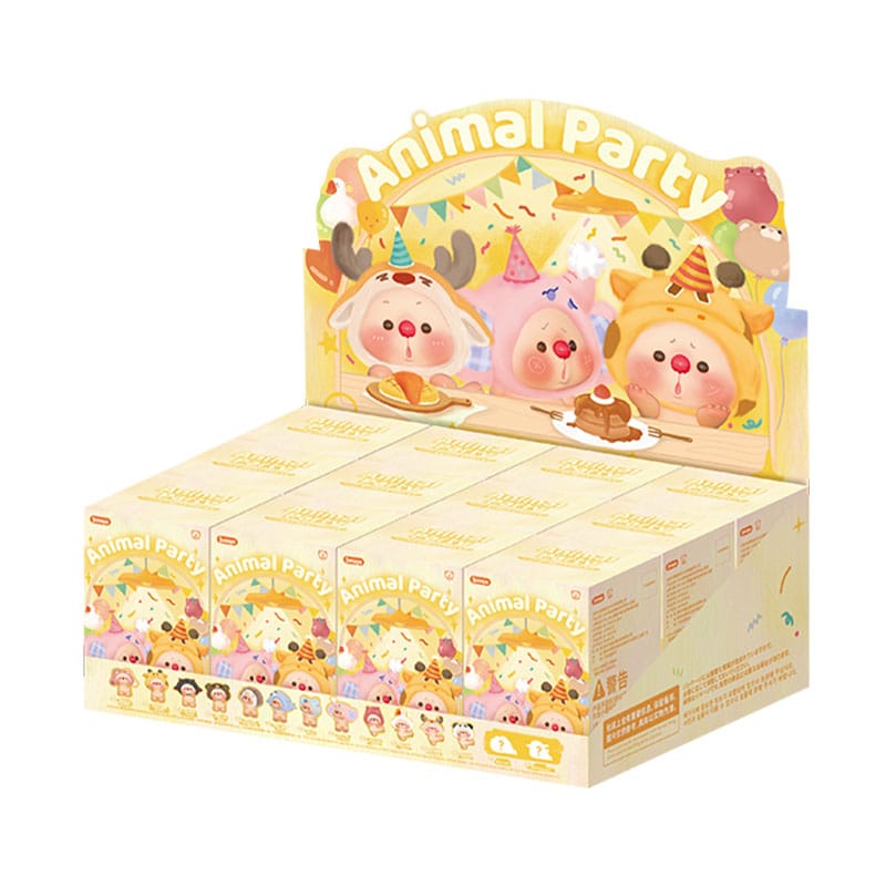 Oyo Animal Party Mini Series Blind Box figure 5 Display 12 Jotoys