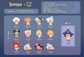 Oyo Constellation Story Mini Series Blind Box figure 5 Display 12 Jotoys
