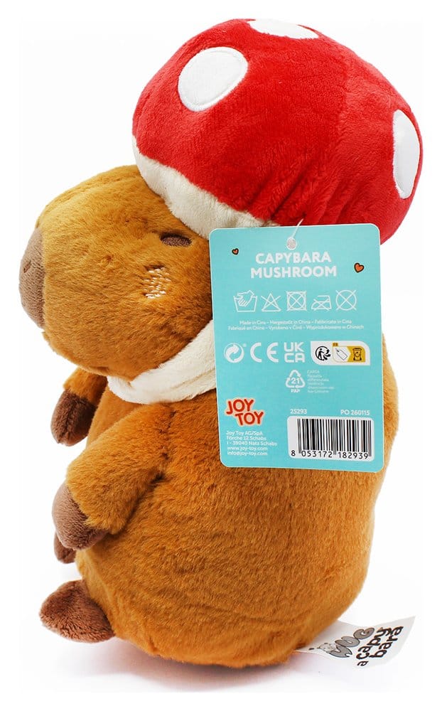 Capybara Plush Figure Mushroom Joy Toy (IT)