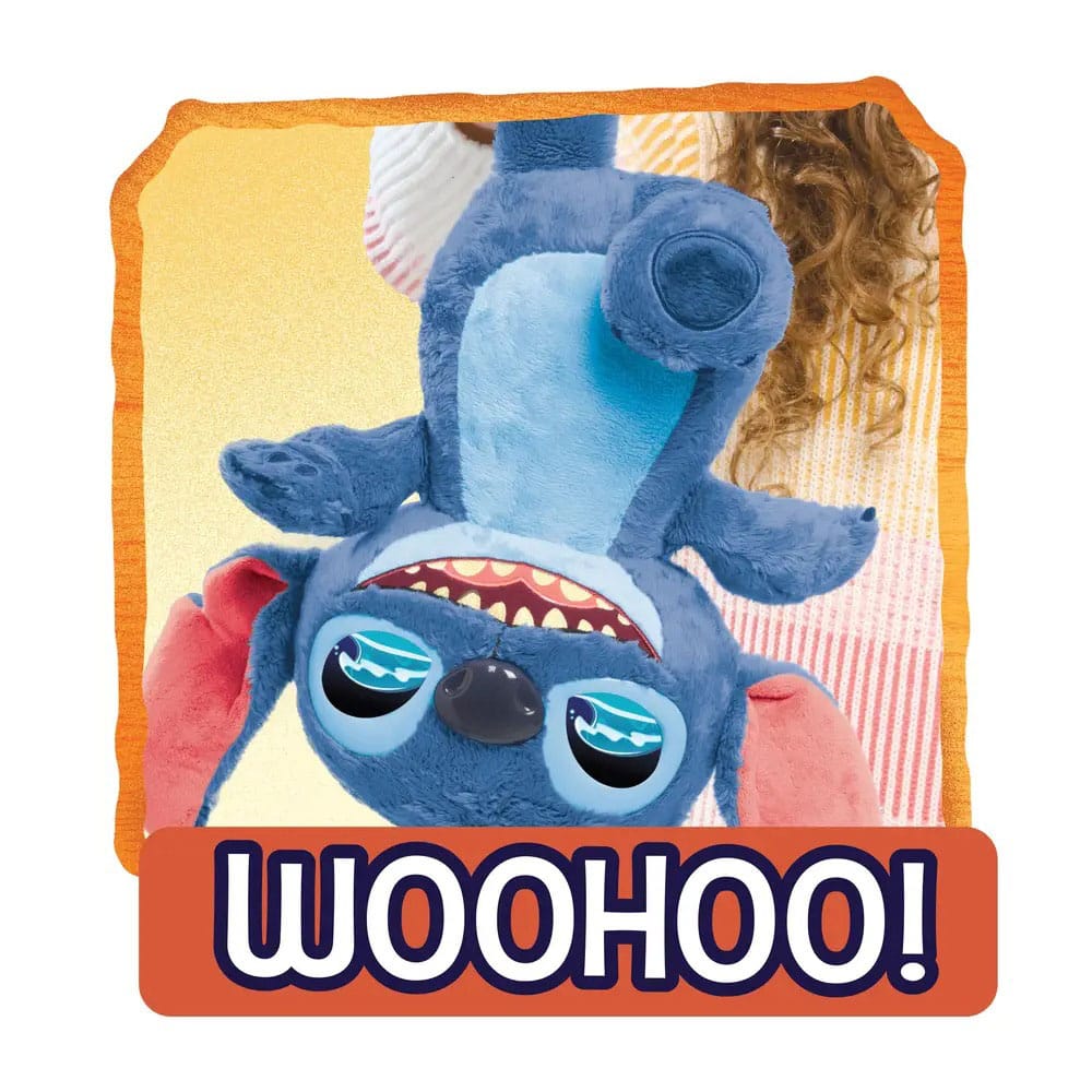 Lilo & Stitch Plush Figure with LCD Visual Effects and Sounds The Many Mood Stitch Just Play