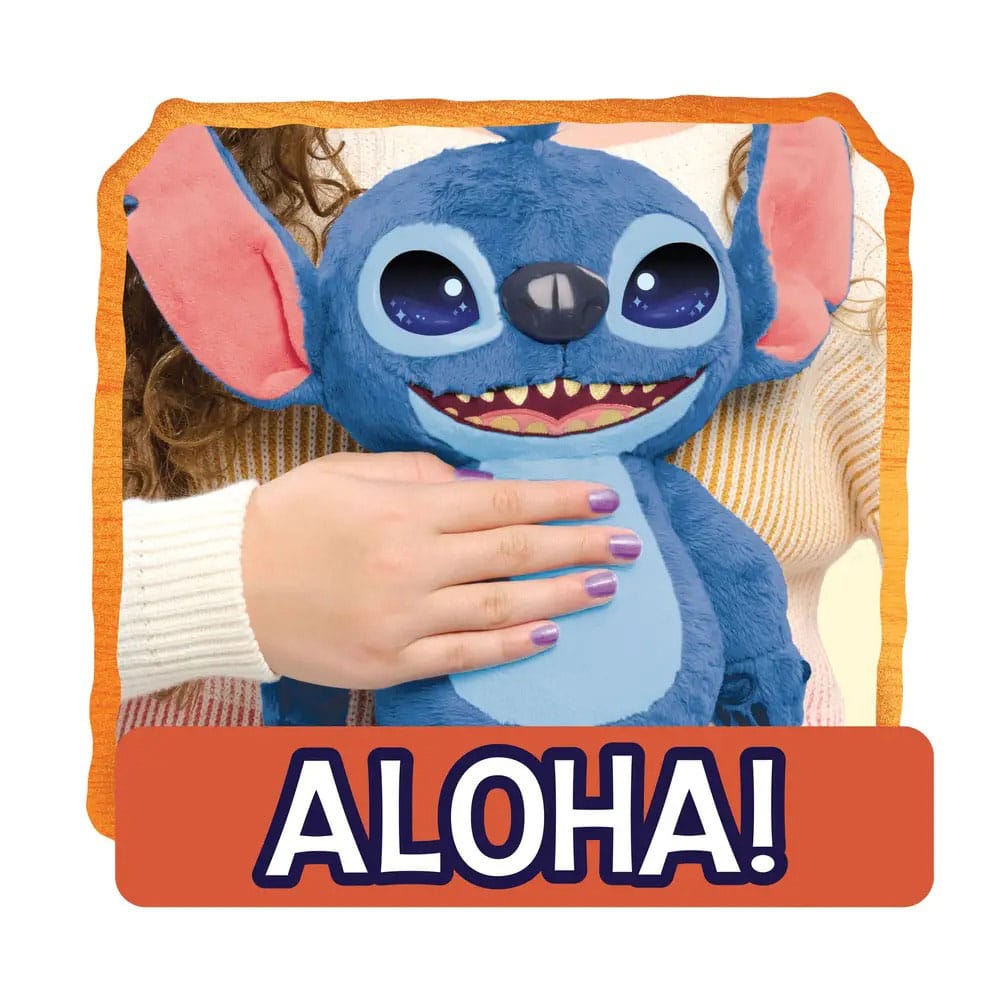 Lilo & Stitch Plush Figure with LCD Visual Effects and Sounds The Many Mood Stitch Just Play