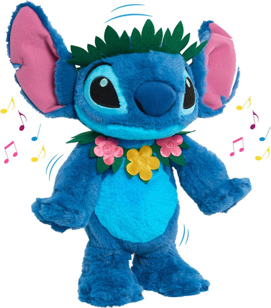 Lilo & Stitch Plush Figure with Dance and Sing Feature Stitch Just Play