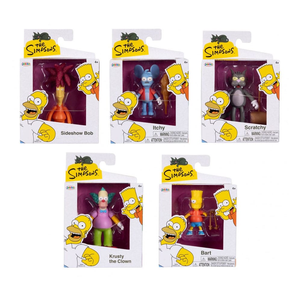 Simpsons Mini Figure Wave 2 Assortment 8 Jakks Pacific