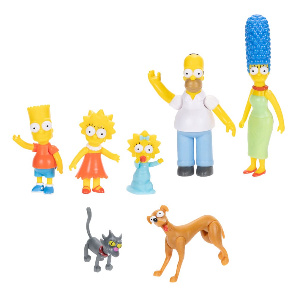Simpsons Mini Figure 7 Pack Jakks Pacific