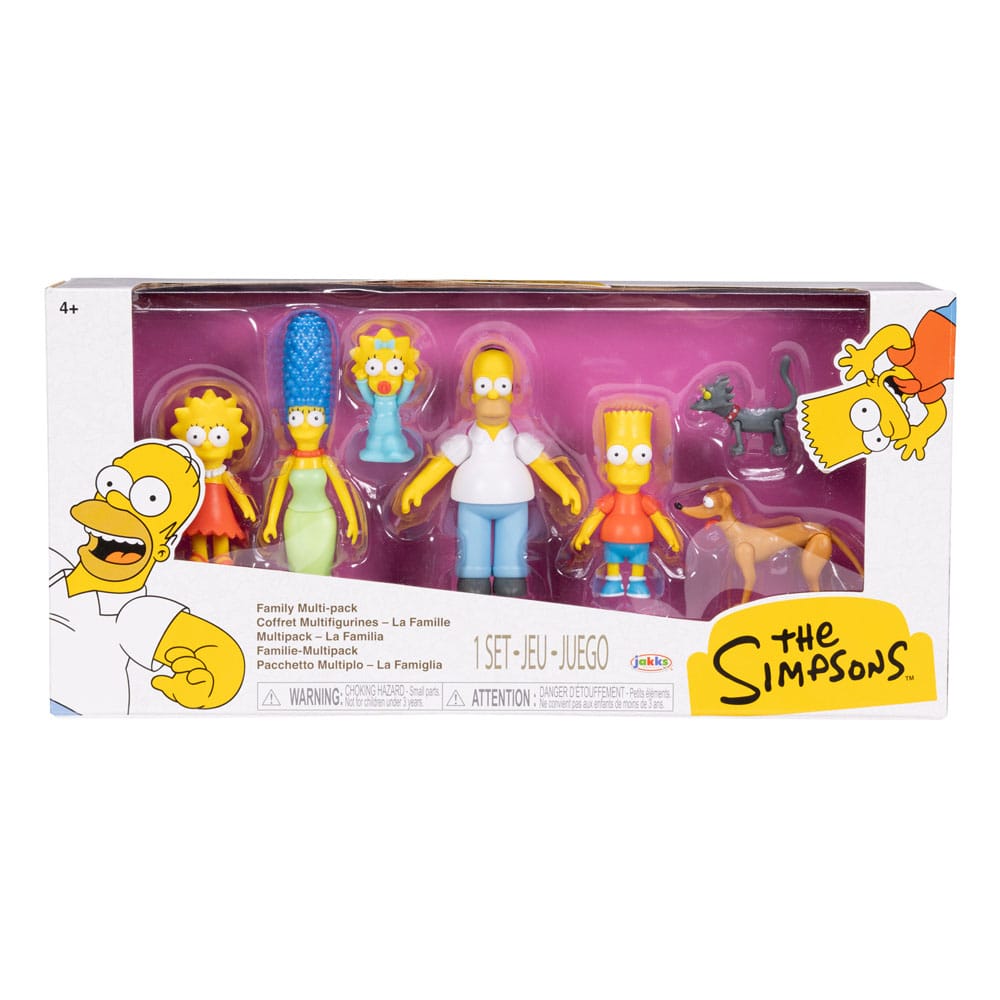 Simpsons Mini Figure 7 Pack Jakks Pacific