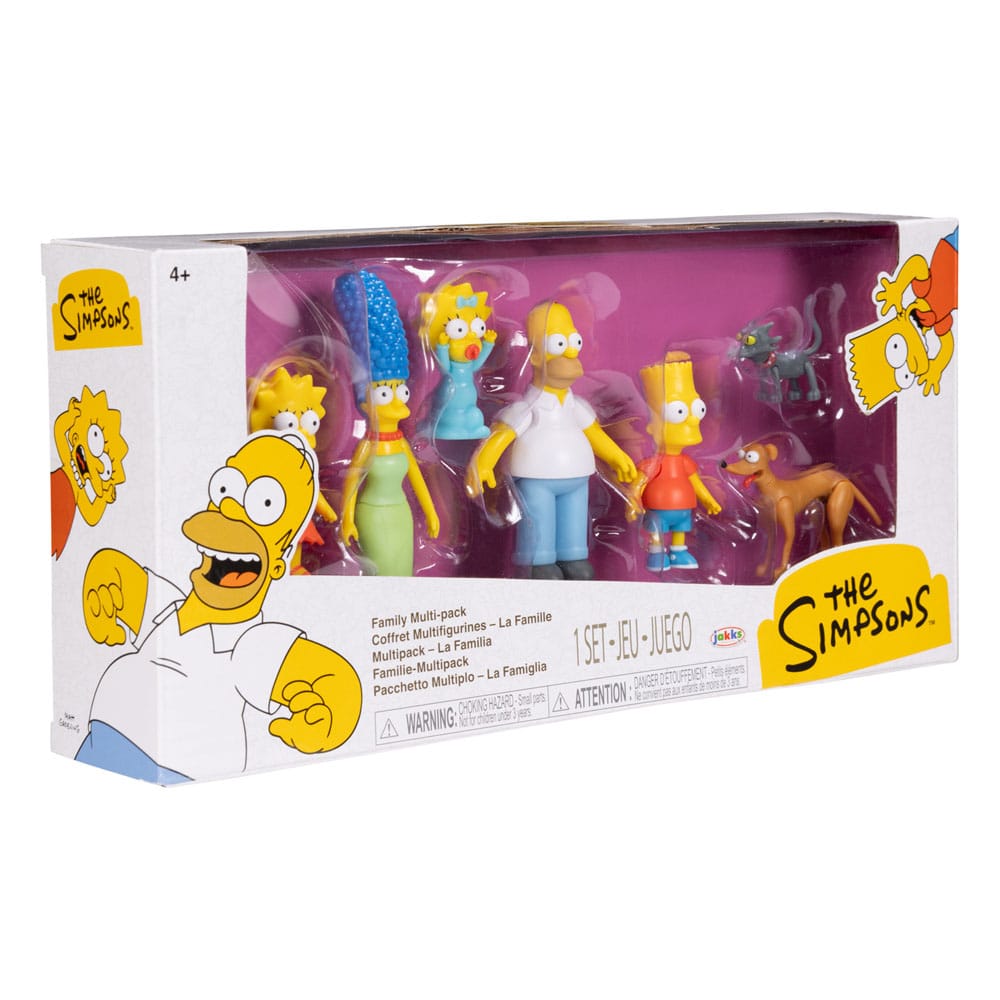 Simpsons Mini Figure 7 Pack Jakks Pacific