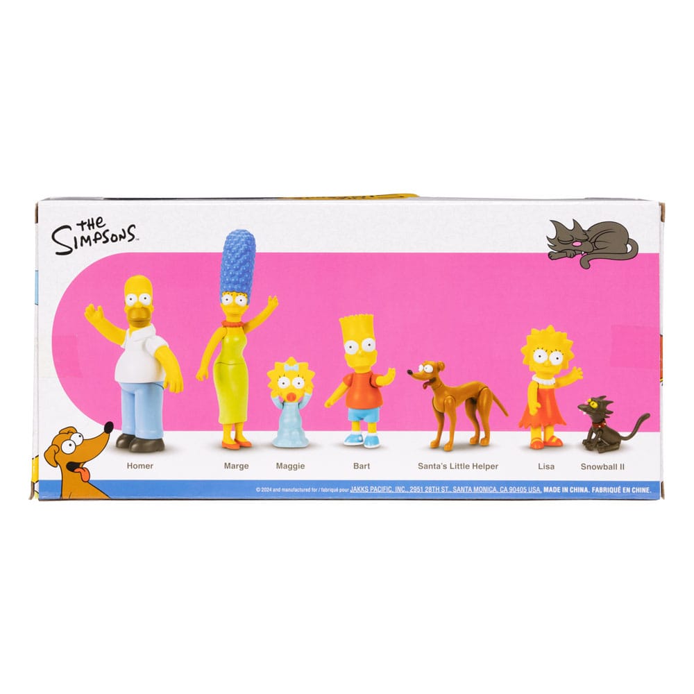 Simpsons Mini Figure 7 Pack Jakks Pacific