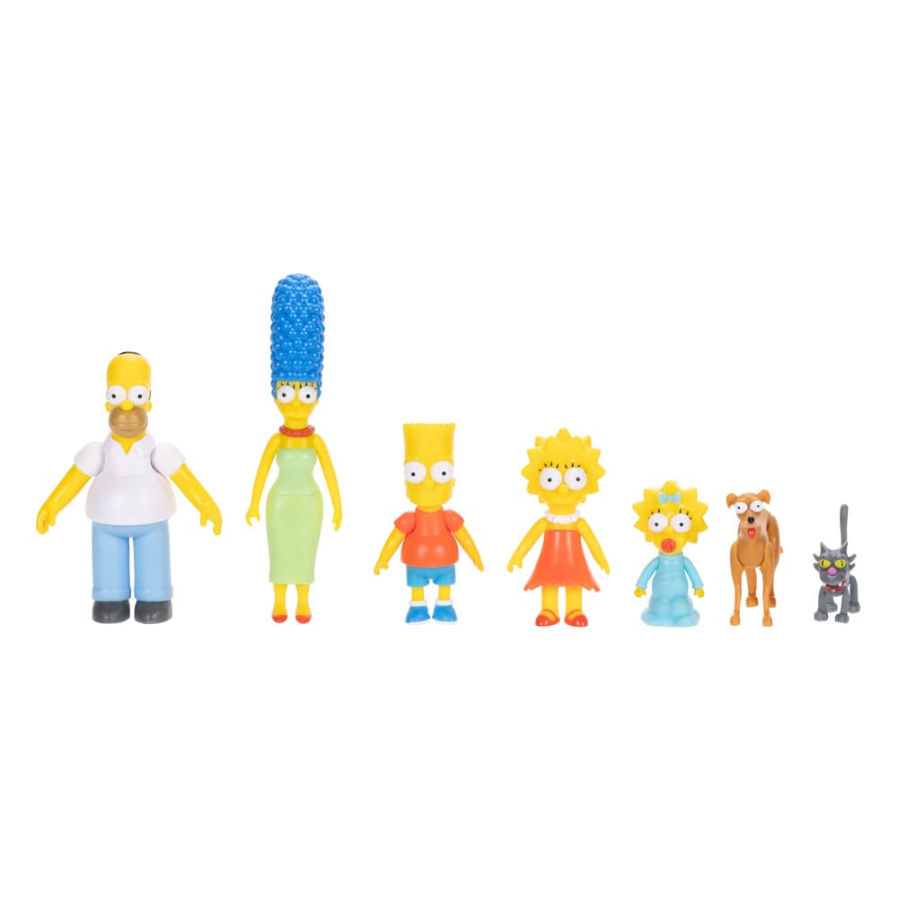 Simpsons Mini Figure 7 Pack Jakks Pacific