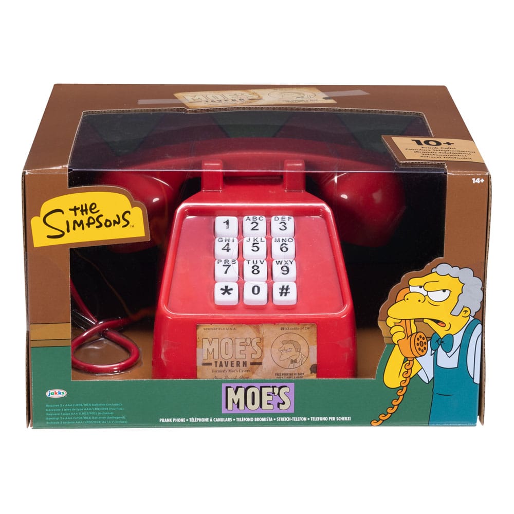 Simpsons Roleplay Replica Moe's Prank Phone Jakks Pacific