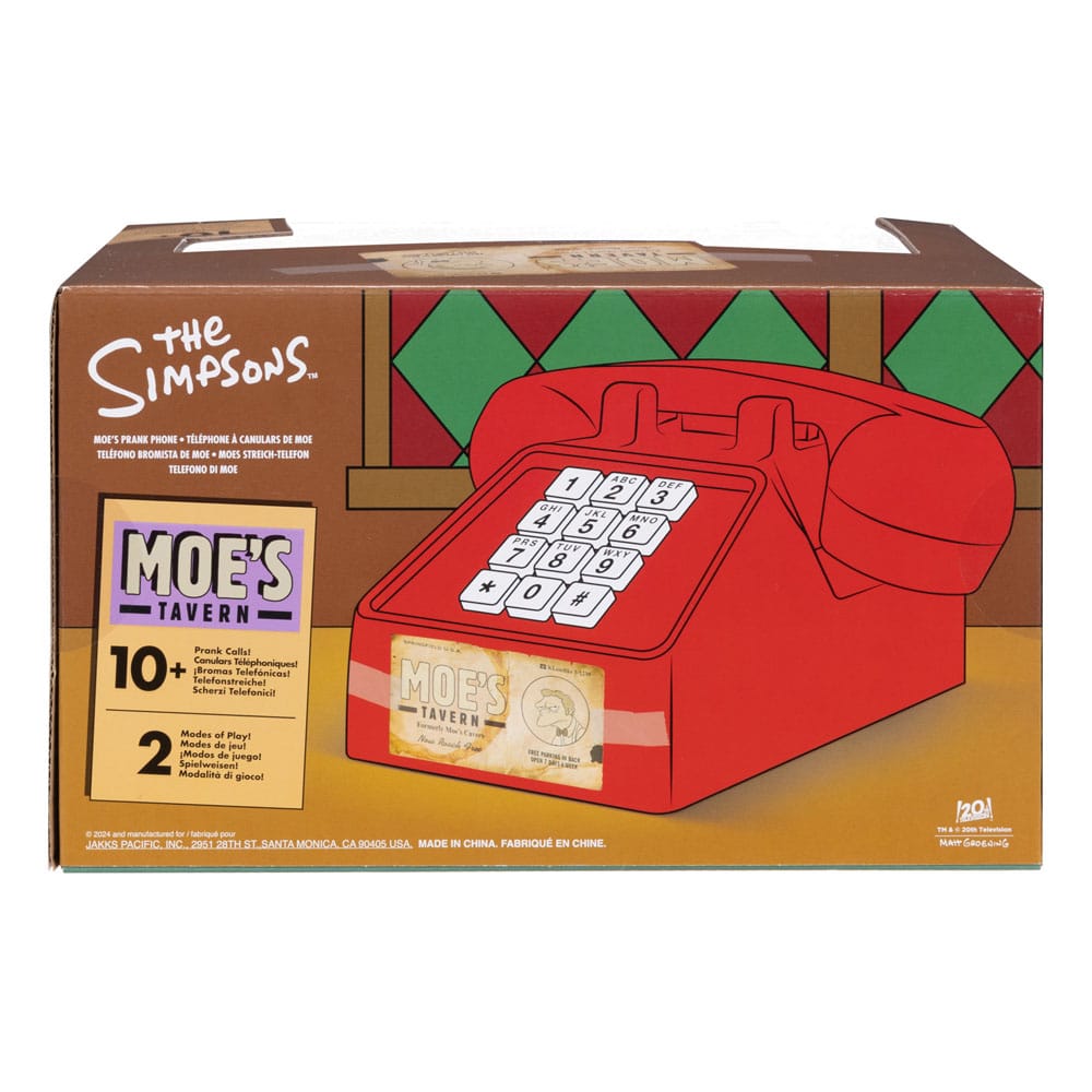 Simpsons Roleplay Replica Moe's Prank Phone Jakks Pacific