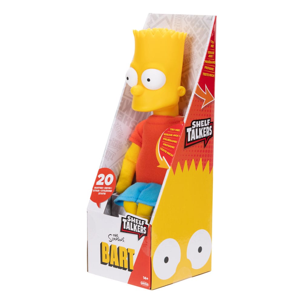 Simpsons Plush Figure Bart Jakks Pacific
