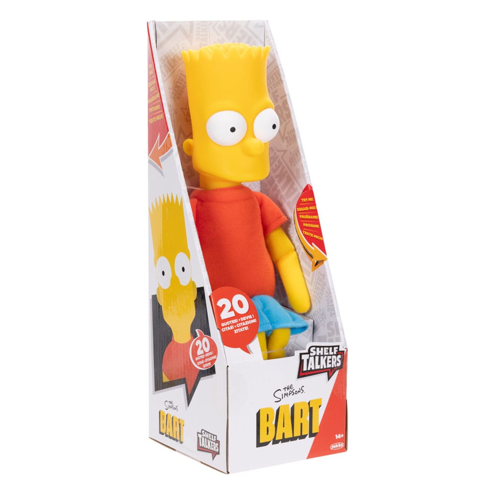Simpsons Plush Figure Bart Jakks Pacific
