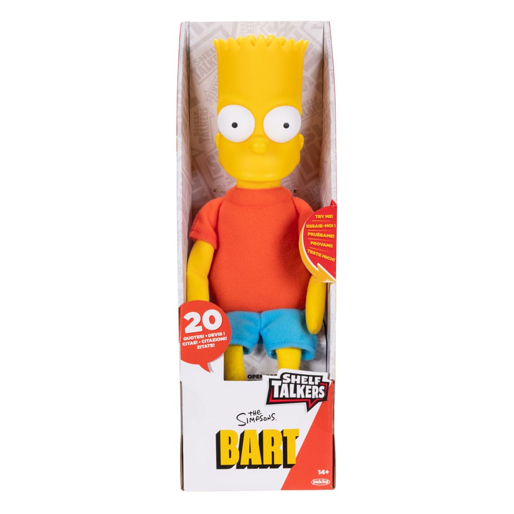 Simpsons Plush Figure Bart Jakks Pacific