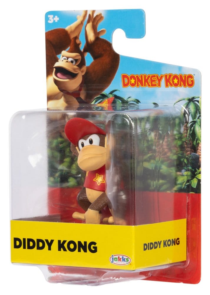World of Nintendo Mini Figure Donkey Kong Assortment 16 Jakks Pacific