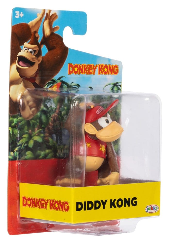 World of Nintendo Mini Figure Donkey Kong Assortment 16 Jakks Pacific