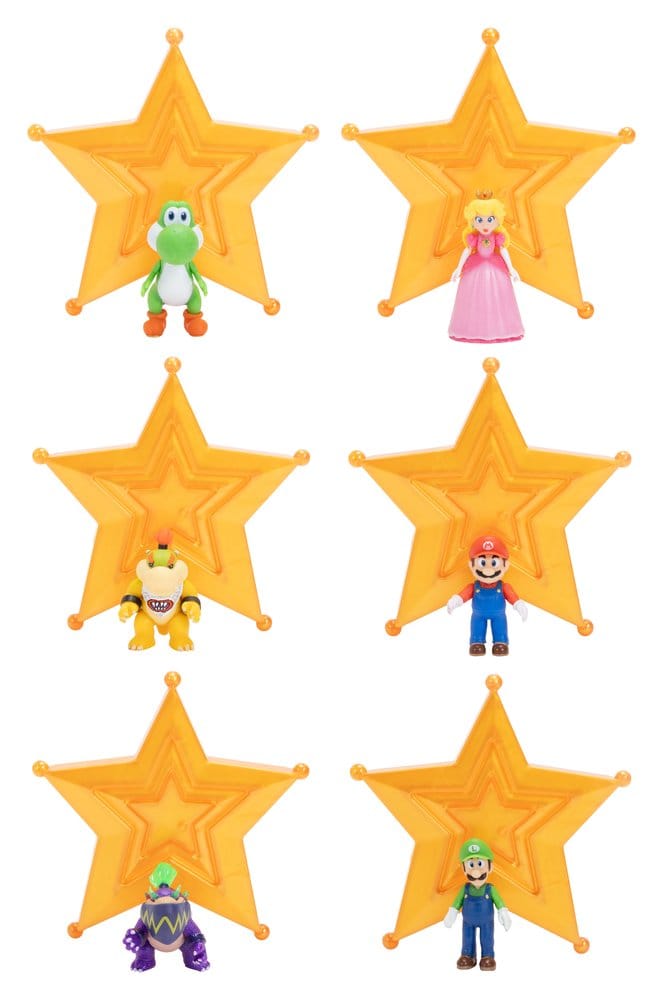 The Super Mario Galaxy Movie Action Figures Wave 1 Assortment 12 Jakks Pacific