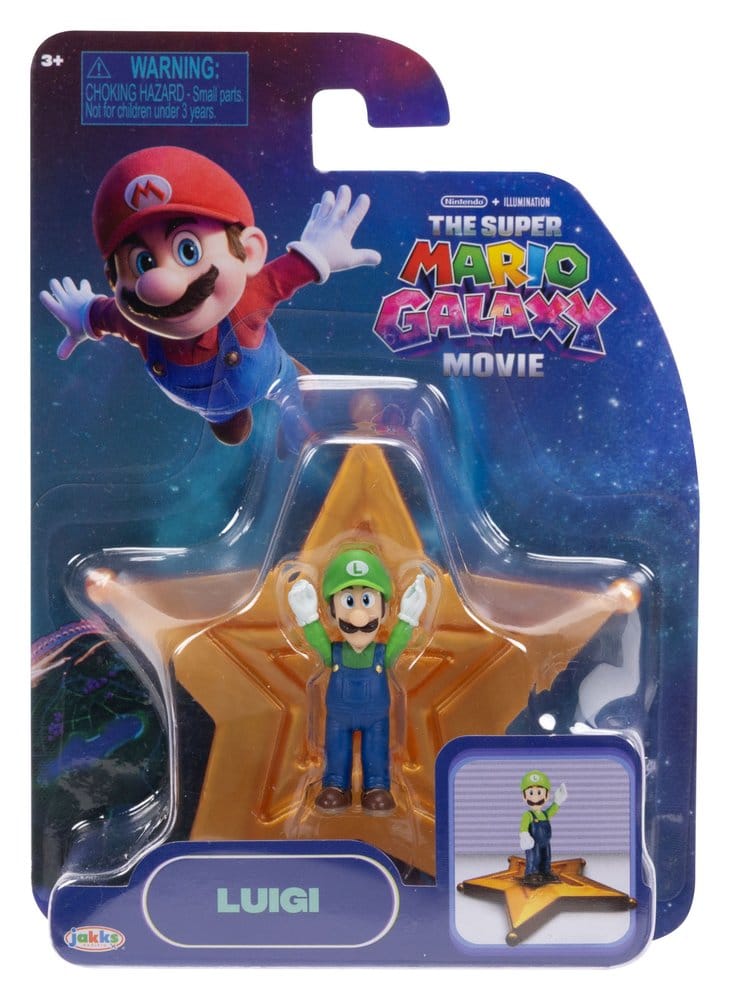 The Super Mario Galaxy Movie Action Figures Wave 1 Assortment 12 Jakks Pacific