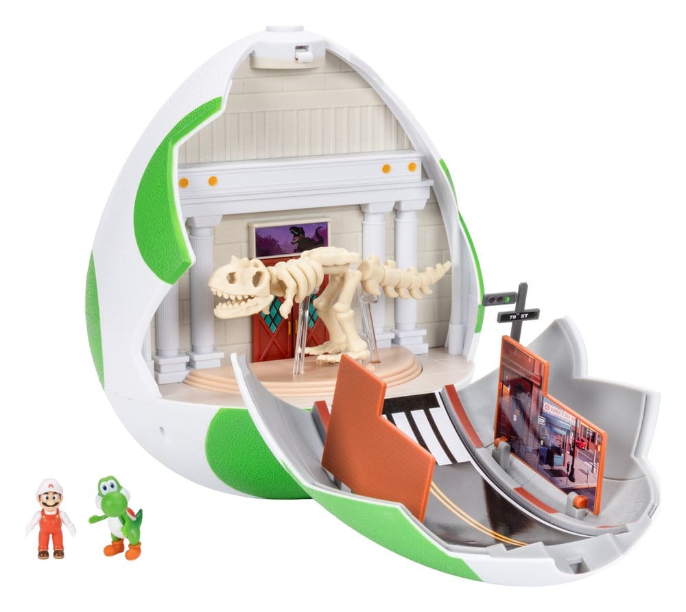 The Super Mario Galaxy Movie Playset with 2 Mini Figures Yoshi Egg Jakks Pacific