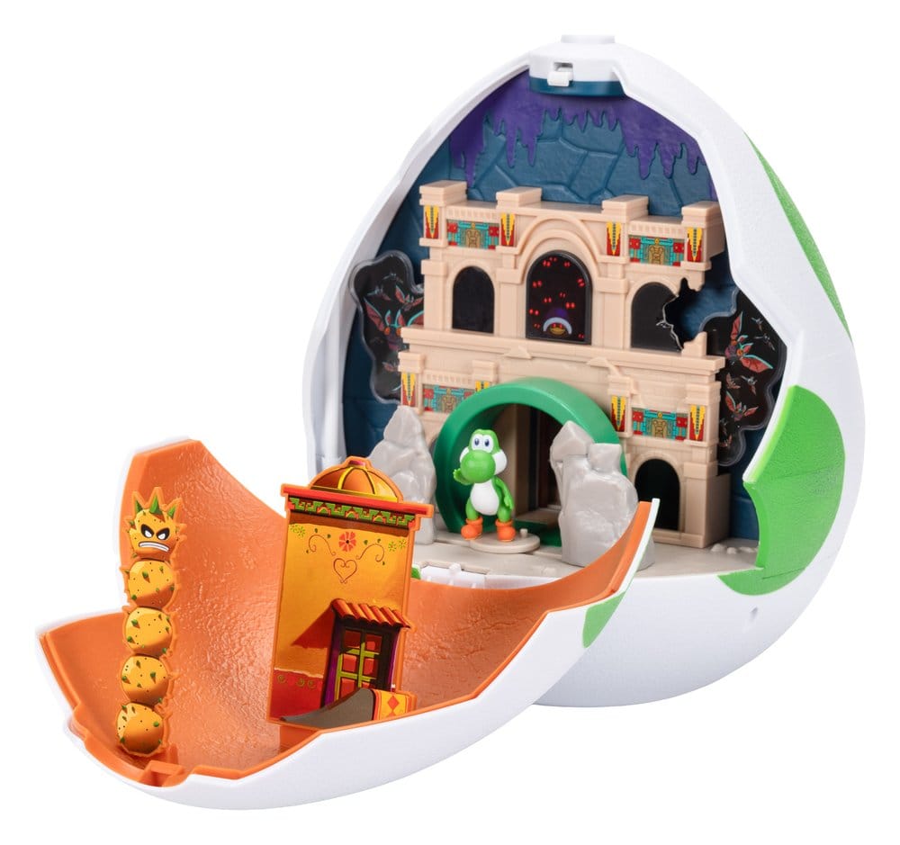 The Super Mario Galaxy Movie Playset with 2 Mini Figures Yoshi Egg Jakks Pacific