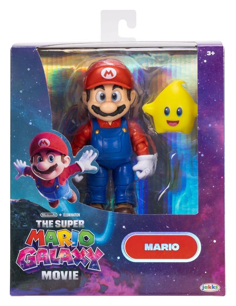 The Super Mario Galaxy Movie Action Figure Mario Jakks Pacific