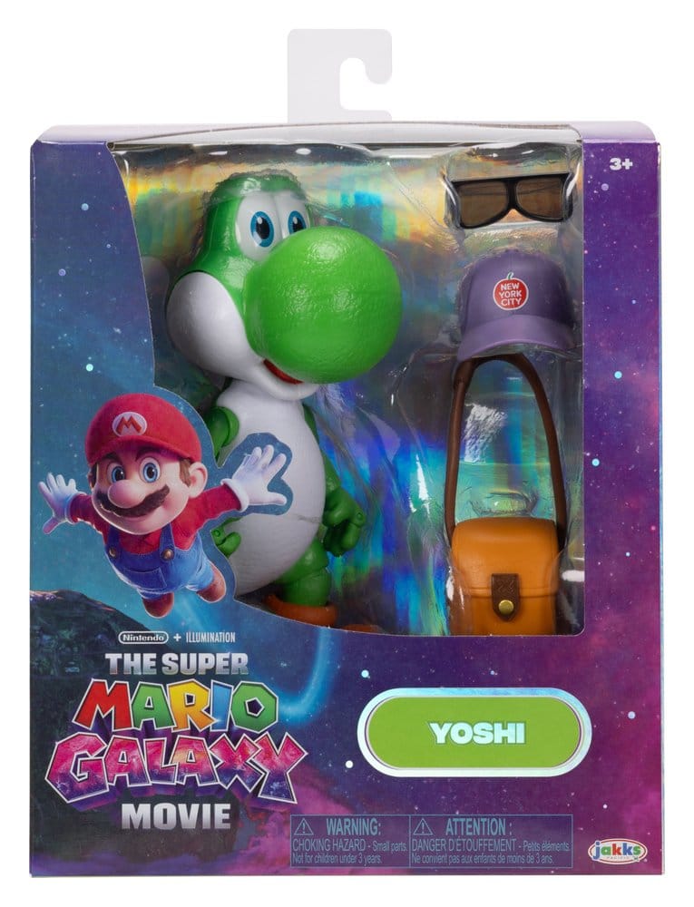 The Super Mario Galaxy Movie Action Figure Yoshi Jakks Pacific