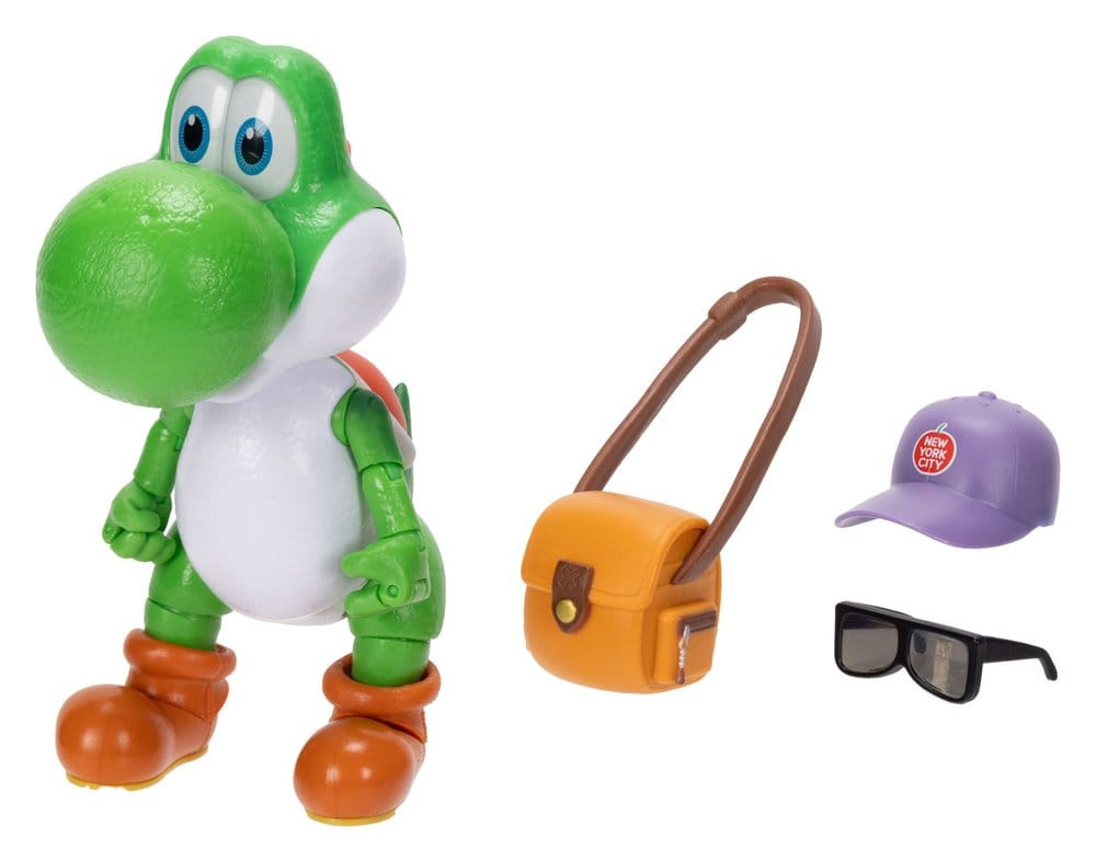 The Super Mario Galaxy Movie Action Figure Yoshi Jakks Pacific