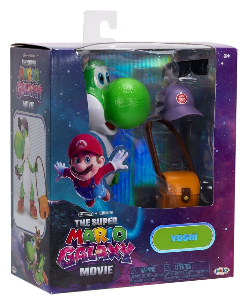 The Super Mario Galaxy Movie Action Figure Yoshi Jakks Pacific