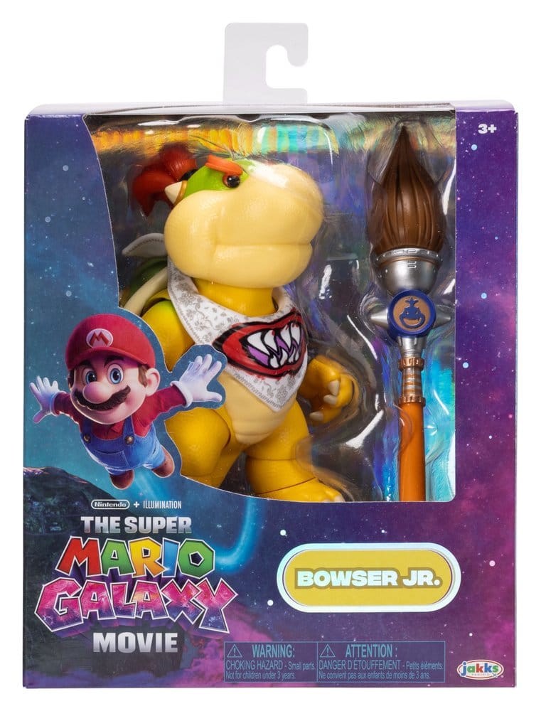 The Super Mario Galaxy Movie Action Figure Bowser Jr. Jakks Pacific