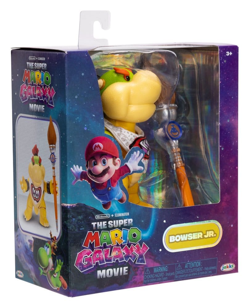 The Super Mario Galaxy Movie Action Figure Bowser Jr. Jakks Pacific