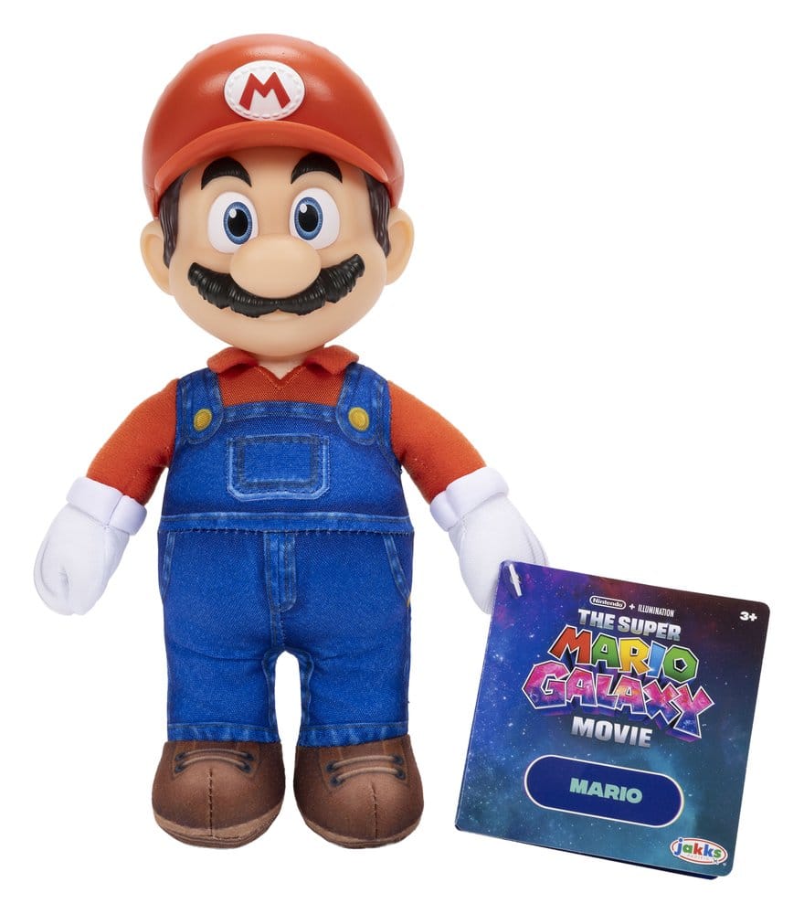 The Super Mario Galaxy Movie Plush Figure Mario Jakks Pacific