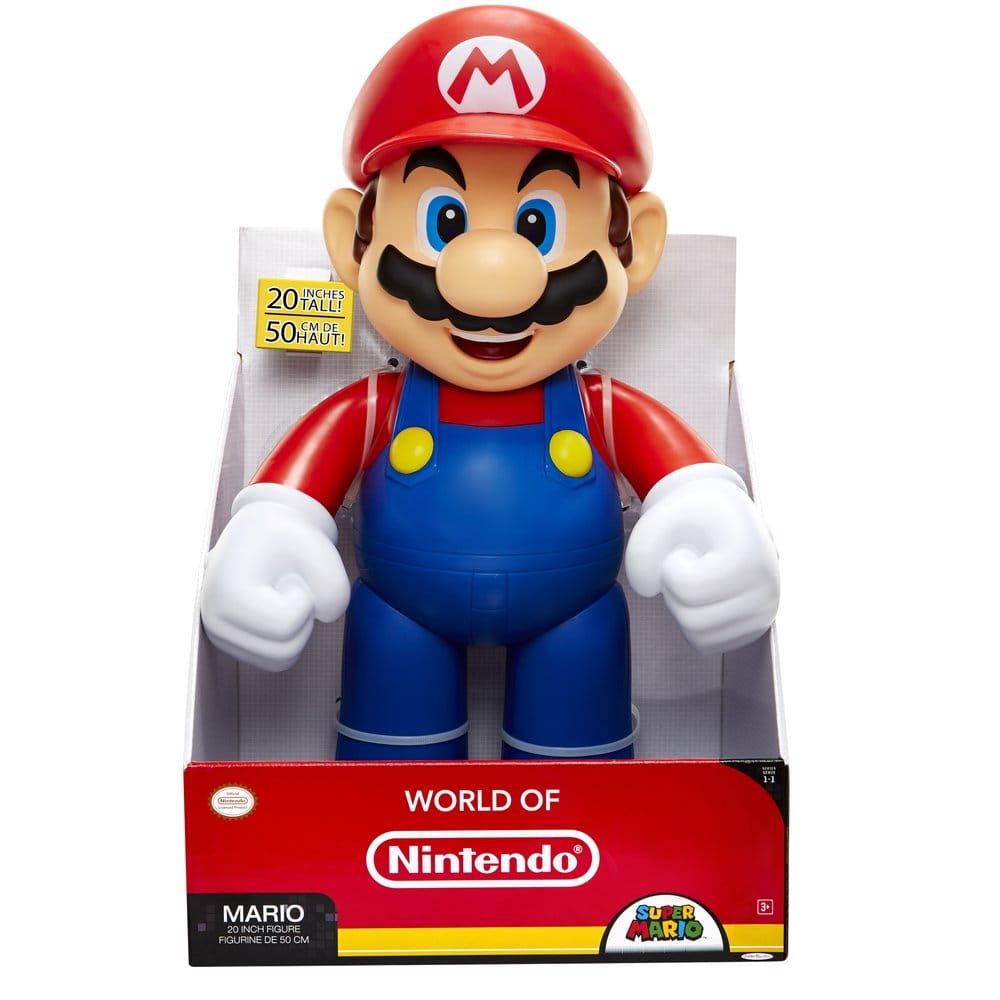 World of Nintendo Big Figs Action Figure Super Mario Jakks Pacific