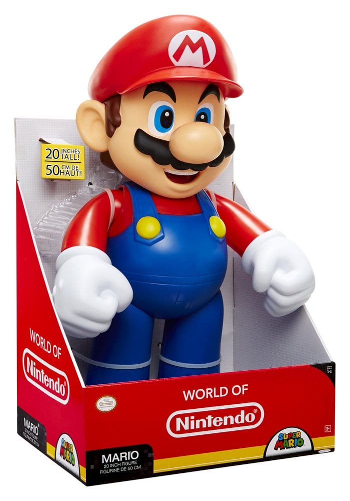 World of Nintendo Big Figs Action Figure Super Mario Jakks Pacific