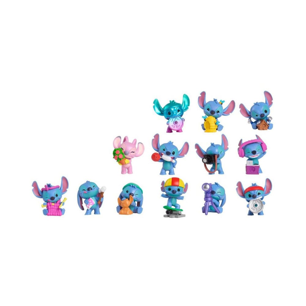 Lilo & Stitch Mini Figures Stitch Hobbies Series 2 Display 24 Just Play
