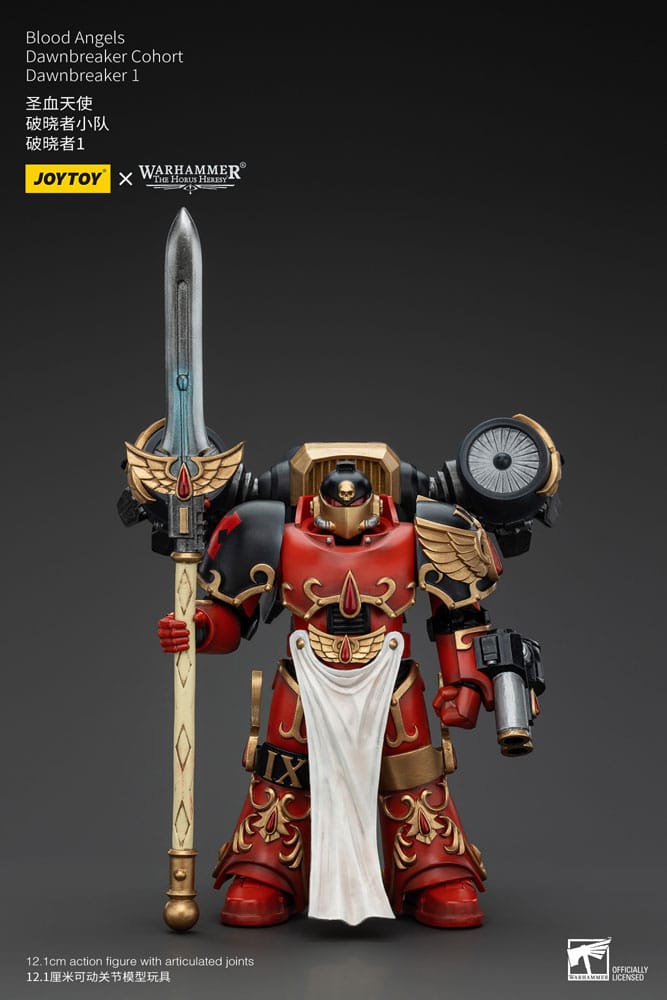 Warhammer The Horus Heresy Action Figure 1/18 Blood Angels Dawnbreaker Cohort Dawnbreaker 1 Joy Toy (CN)
