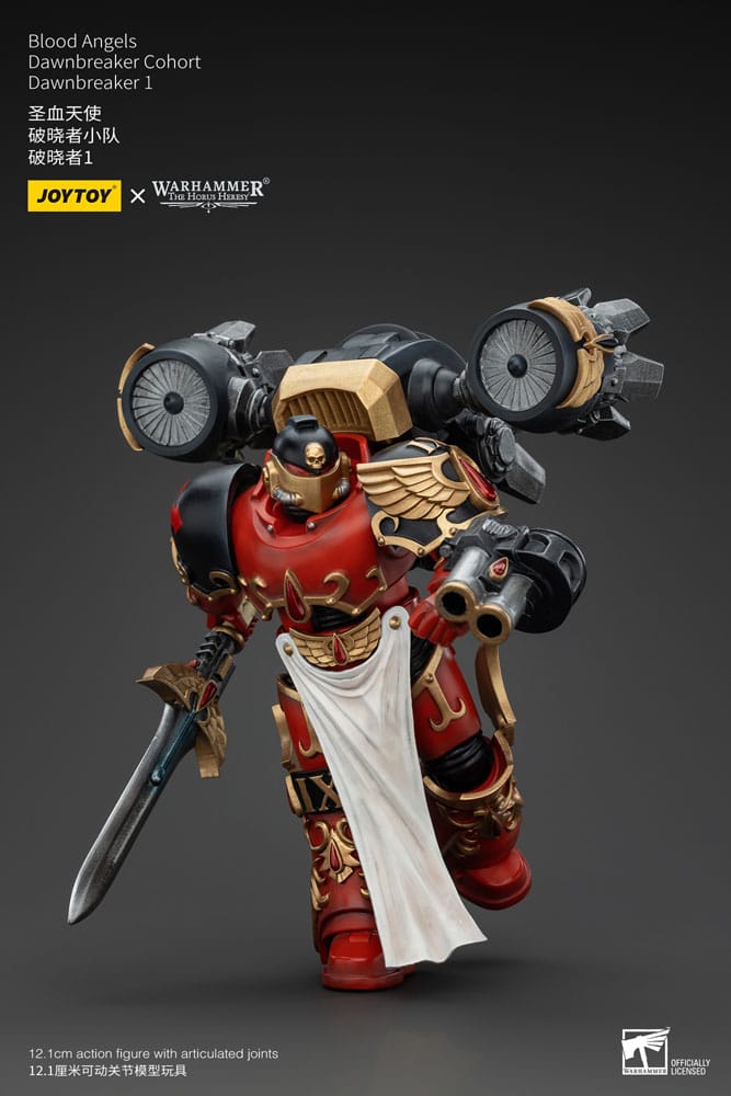 Warhammer The Horus Heresy Action Figure 1/18 Blood Angels Dawnbreaker Cohort Dawnbreaker 1 Joy Toy (CN)