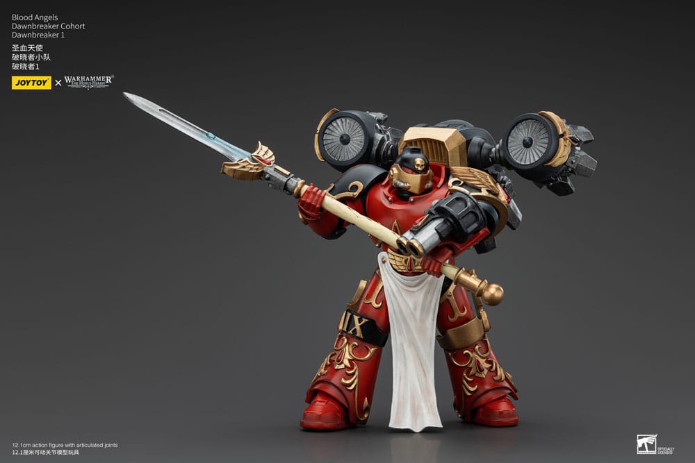Warhammer The Horus Heresy Action Figure 1/18 Blood Angels Dawnbreaker Cohort Dawnbreaker 1 Joy Toy (CN)