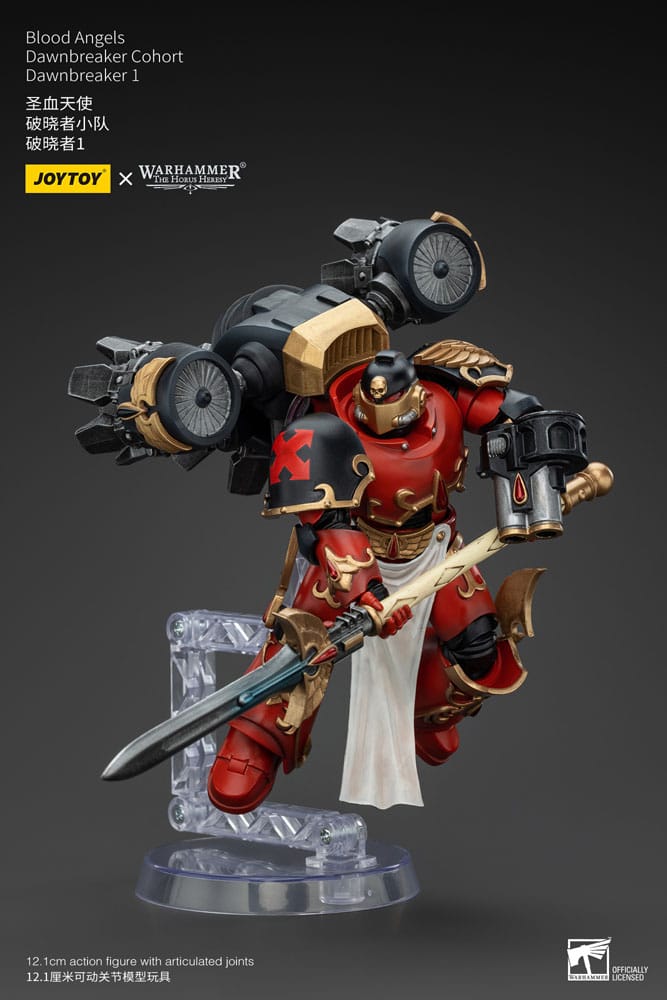 Warhammer The Horus Heresy Action Figure 1/18 Blood Angels Dawnbreaker Cohort Dawnbreaker 1 Joy Toy (CN)